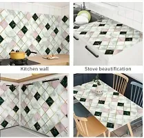 Self Adhesive Wall Stickers Oil-Proof Waterproof Peel  Stick Contact Wallpaper for Kitchen Living Room Office Table Home Decor Furniture Workshop-thumb3