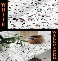 Self Adhesive Wall Stickers Oil-Proof Waterproof Peel  Stick Contact Wallpaper for Kitchen Living Room Office Table Home Decor Furniture Workshop-thumb1