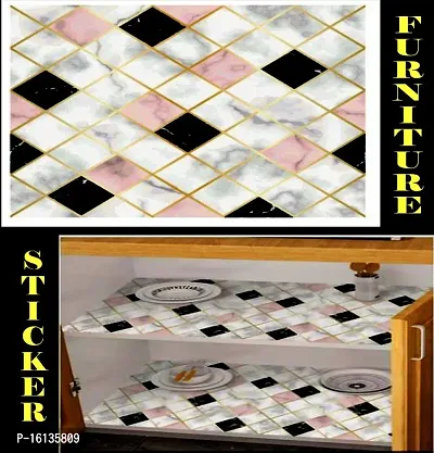 Wallpaper for Home Furniture Kitchen Platform Office Table Water Proof Oil Proof Scratch Resistance Pack Of :2-thumb2