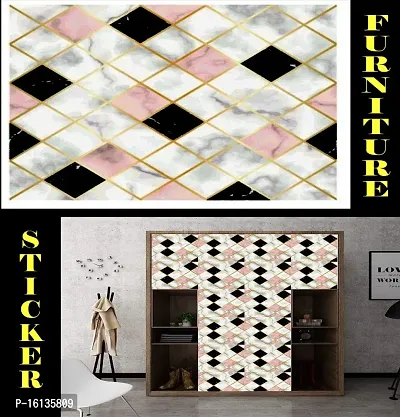 Wallpaper for Home Furniture Kitchen Platform Office Table Water Proof Oil Proof Scratch Resistance Pack Of :2-thumb4