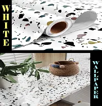 Self Adhesive Wall Stickers Oil-Proof Waterproof Peel  Stick Contact Wallpaper for Kitchen Living Room Office Table Home Decor Furniture Workshop Pack Of :2-thumb3