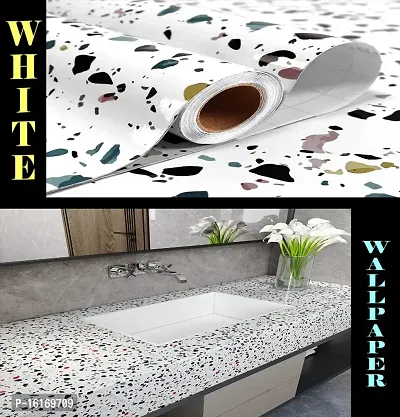 Wallpaper for Home Furniture Kitchen Platform Office Table Water Proof Oil Proof Scratch Resistance Pack Of :2-thumb0