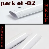 Self Adhesive Wall Stickers Oil-Proof Waterproof Peel  Stick Contact Wallpaper for Kitchen Living Room Office Table Home Decor Furniture Workshop Pack Of :2-thumb3