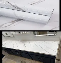 Kitchen Backsplash Wallpaper Peel and Stick Aluminum Foil Contact Paper Self Adhesive Oil-Proof Heat Resistant Wall Sticker for Countertop Drawer Liner Shelf Liner POF:2-thumb2