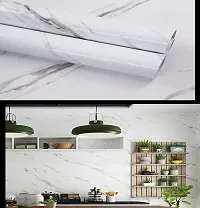 Kitchen Backsplash Wallpaper Peel and Stick Aluminum Foil Contact Paper Self Adhesive Oil-Proof Heat Resistant Wall Sticker for Countertop Drawer Liner Shelf Liner POF:2-thumb2