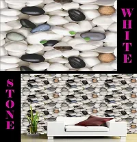 Self Adhesive Wall Stickers Oil-Proof Waterproof Peel  Stick Contact Wallpaper for Kitchen Living Room Office Table Home Decor Furniture Workshop POF:2-thumb1