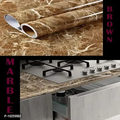 Kitchen Backsplash Wallpaper Peel and Stick Aluminum Foil Contact Paper Self Adhesive Oil-Proof Heat Resistant Wall Sticker for Countertop Drawer Liner Shelf Liner POF:2-thumb0