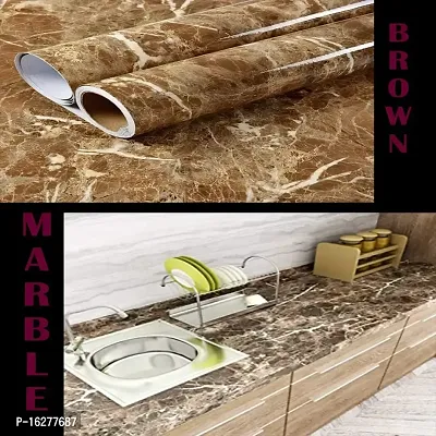 Kitchen Backsplash Wallpaper Peel and Stick Aluminum Foil Contact Paper Self Adhesive Oil-Proof Heat Resistant Wall Sticker for Countertop Drawer Liner Shelf Liner POF:2-thumb0