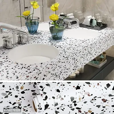 Kitchen Backsplash Wallpaper Peel and Stick Aluminum Foil Contact Paper Self Adhesive Oil-Proof Heat Resistant Wall Sticker for Countertop Drawer Liner Shelf Liner POF:2-thumb0