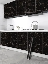 Kitchen Backsplash Wallpaper Peel and Stick Aluminum Foil Contact Paper Self Adhesive Oil-Proof Heat Resistant Wall Sticker for Countertop Drawer Liner Shelf Liner POF:2-thumb1