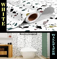 Kitchen Backsplash Wallpaper Peel and Stick Aluminum Foil Contact Paper Self Adhesive Oil-Proof Heat Resistant Wall Sticker for Countertop Drawer Liner Shelf Liner POF:2-thumb1