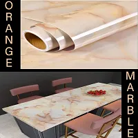 Kitchen cabinets Marble Wallpaper Oil Proof Waterproof Floor Tiles Stickers Waterproof Wall Paper for Home and Kitchen Decor POF:2-thumb3