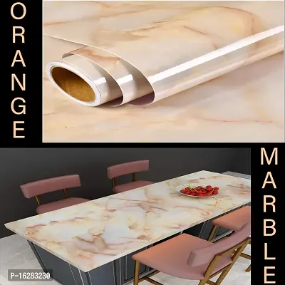 Kitchen cabinets Marble Wallpaper Oil Proof Waterproof Floor Tiles Stickers Waterproof Wall Paper for Home and Kitchen Decor POF:2-thumb4