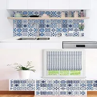 Kitchen Backsplash Wallpaper Peel and Stick Aluminum Foil Contact Paper Self Adhesive Oil-Proof Heat Resistant Wall Sticker for Countertop Drawer Liner Shelf Liner POF:2-thumb2