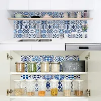 Kitchen Backsplash Wallpaper Peel and Stick Aluminum Foil Contact Paper Self Adhesive Oil-Proof Heat Resistant Wall Sticker for Countertop Drawer Liner Shelf Liner POF:2-thumb3