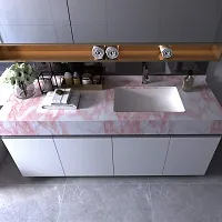 Kitchen Backsplash Wallpaper Peel and Stick Aluminum Foil Contact Paper Self Adhesive Oil-Proof Heat Resistant Wall Sticker for Countertop Drawer Liner Shelf Liner POF:2-thumb3