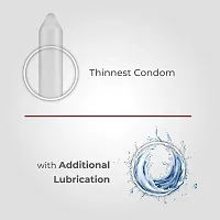 Skore Nothing Thinnest Condoms | Chocolate Flavored With Disposal Pouches | Pack of 1 | 10's each-thumb2