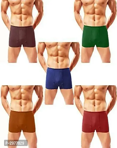 Multicoloured Cotton Trunks For Men