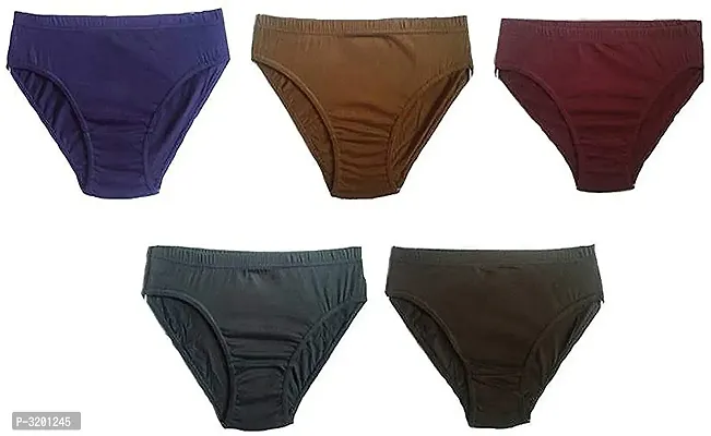 Women's Cotton Briefs pack of 5-thumb0