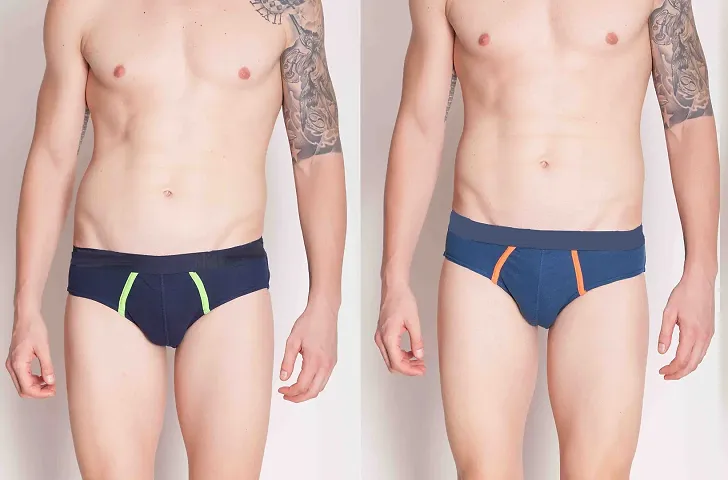 Solid Brief For Men's - Pack Of 2