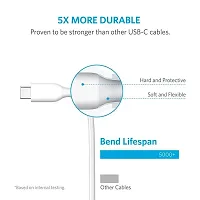 Premium Type C Cable Fast Charging Compatible with All Type C Devices Including Smartphones Tablets-thumb1