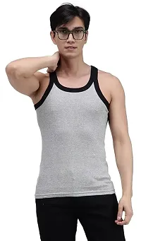 Classic Cotton Blend Vest for Men Pack of 3-thumb2