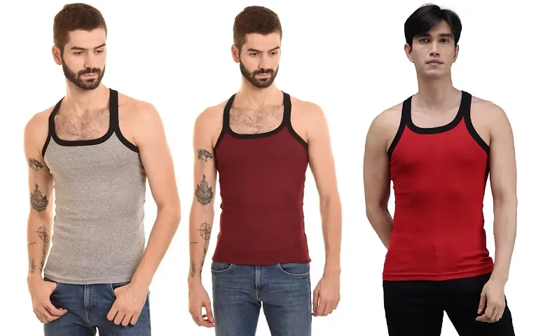 Classic Blend Vest for Men Pack of 3