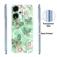 Stylish Silicone Rubber Printed Mobile Back Cover For Oppo A59 5G-thumb2