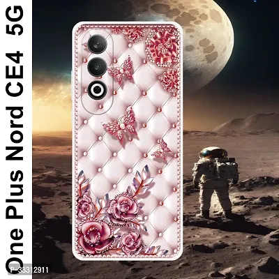 Stylish Silicone Rubber Printed Mobile Back Cover For One Plus Nord CE 4 5G-thumb0