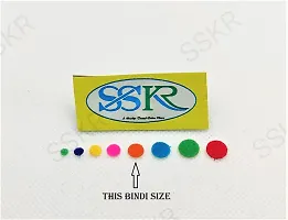 SSKR Multicolor Bindi for Women - Pack of 12 Boxes | Size-thumb2