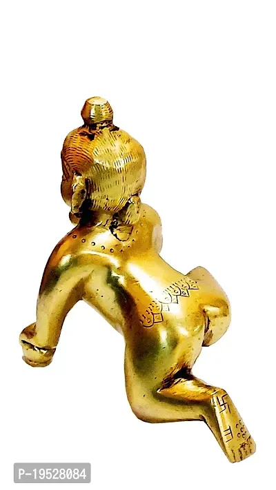 Laddoo Gopal Brass idol