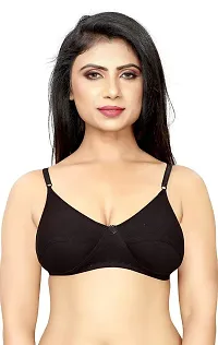 Stylish Multicoloured  Solid Bras For Women Pack Of 6-thumb1