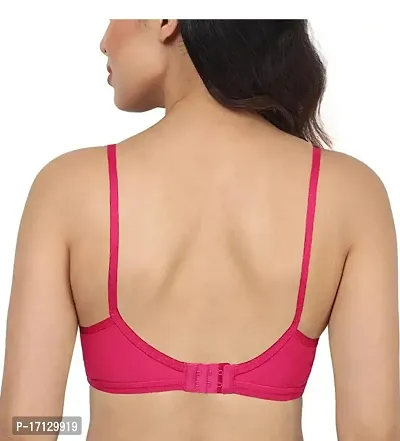 Stylish Multicoloured  Solid Bras For Women Pack Of 6-thumb4