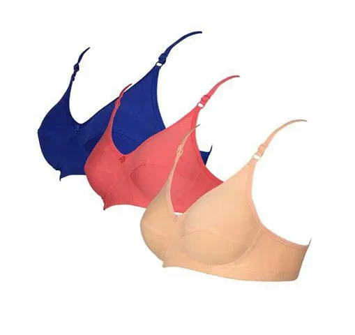 Women Non Padded Everyday Bra Pack Of 3