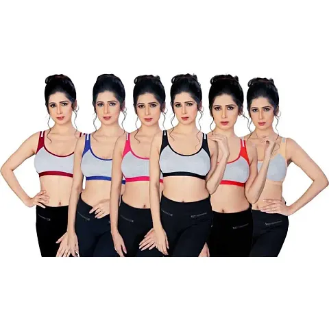 Women And Girls Sports Bra Pack Of - 1