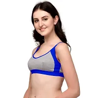 Women And Girls Sports Bra Pack Of 6 Multicolour - 5-thumb2