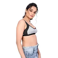 Women And Girls Sports Bra Pack Of 6 Multicolour - 5-thumb2