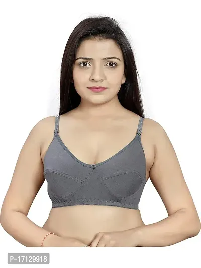 Stylish Multicoloured  Solid Bras For Women Pack Of 6-thumb2