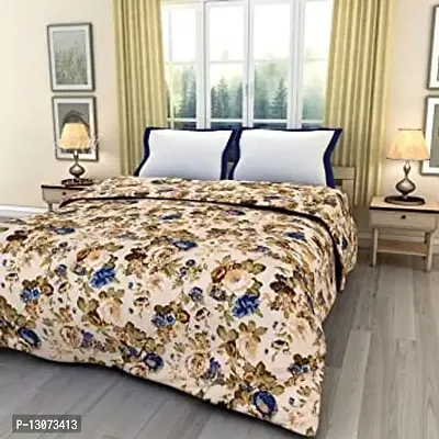 Comfortable Cotton Printed Double Bedsheet with Pillow Covers