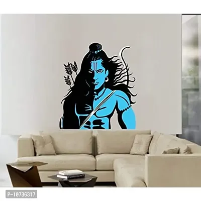 Sticker Studio Shri Ram Wall Sticker & Decal (PVC Vinyl, Size- 58 CMX 40 cm)