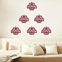 Wall Sticker (Swasthik Motif,Surface Covering Area - 180 x 150 cm) 6 Qty.-thumb3