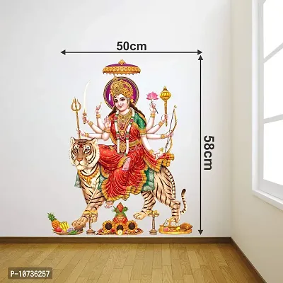 Sticker Studio Vinyl PVC Religious Wall Sticker (58 x 48 cm, Multicolour)-thumb3