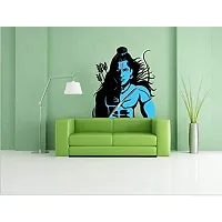 Sticker Studio Shri Ram Wall Sticker & Decal (PVC Vinyl, Size- 58 CMX 40 cm)-thumb1