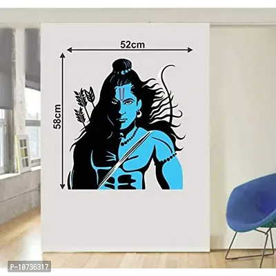 Sticker Studio Shri Ram Wall Sticker & Decal (PVC Vinyl, Size- 58 CMX 40 cm)-thumb3