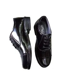 Stylish Black Synthetic  Formal Shoes For Men-thumb1