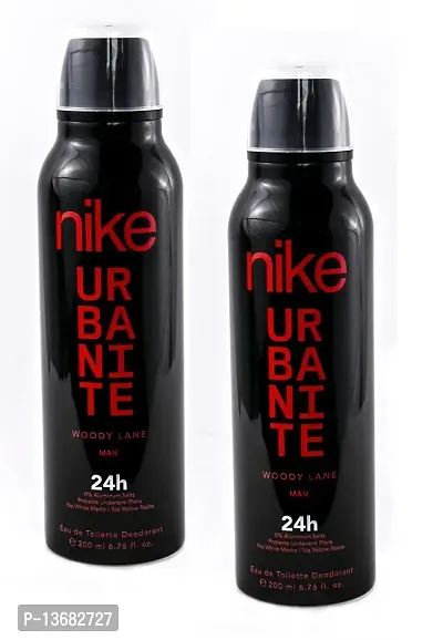 NIKE Urbanite WOODY LANE Man Deodorant Pack Of 2 (200ML Each)