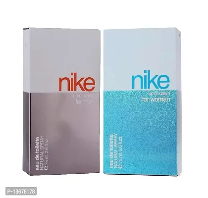 Nike Combo Pack Of Men & Women Up or Down EDT- Pack Of 2