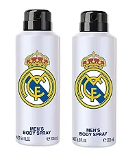 Real Madrid White Combo Pack Of 2 Deodorant Spray - For Men-thumb1