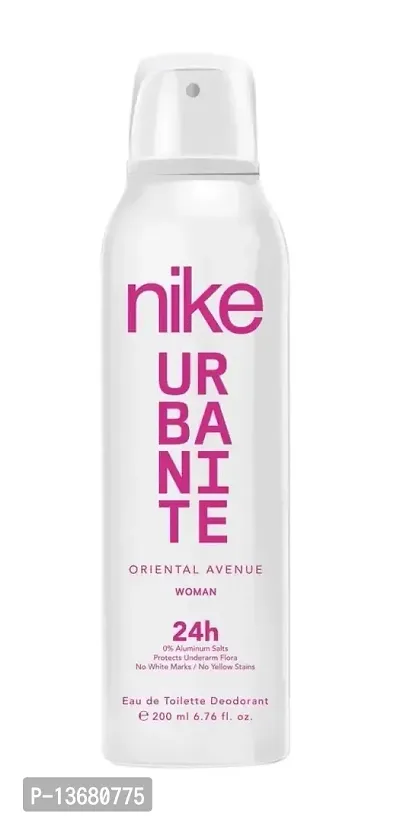 NIKE Urbanite Gourmand Street/Oriental Avenue Woman Deodorant Pack Of 2 (200ML Each)-thumb3