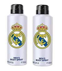 Real Madrid White Combo Pack Of 2 Deodorant Spray - For Men-thumb2